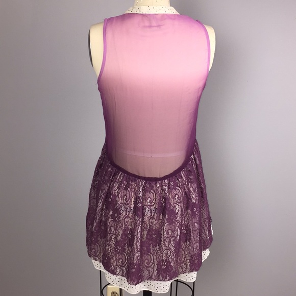 Gimmicks small lavender vest - Picture 3 of 5